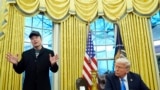 Tổng thống Donald Trump và ông Elon Musk tại Phòng Bầu dục Tòa Bạch Ốc ngày 11/2/2025.