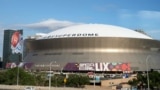 Toàn cảnh Caesars Superdome ở New Orleans, LA, Hoa Kỳ, địa điểm diễn ra trận Superbowl LIX giữa hai đội Kansas City Chiefs và Philadelphia Eagles.