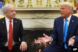 İsrail Başbakanı Netanyahu, ABD Başkanı Donald Trump tarafından Beyaz Saray'da ağırlandı.